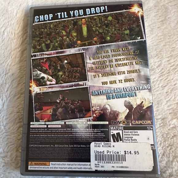 2 - Never Played Horror titles for the WiiU and Xbox 360 - Picture 6 of 7